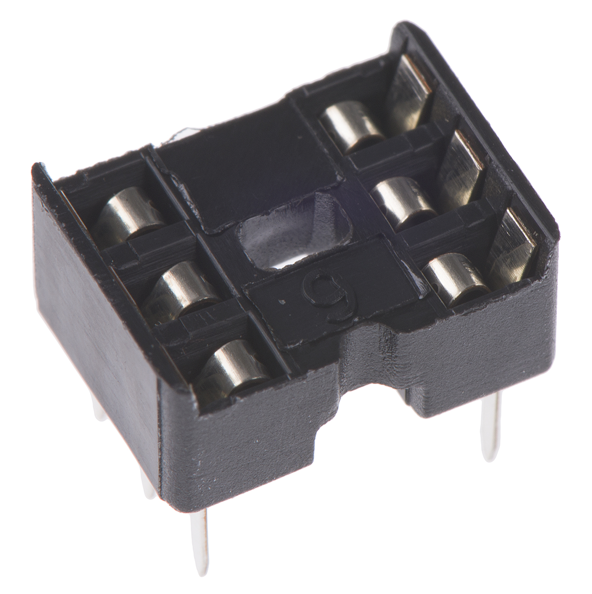 ASSMANN WSW 2.54 mm Pitch Vertical 6 Way, Through Hole Stamped Pin Open Frame DIL Socket, 1A