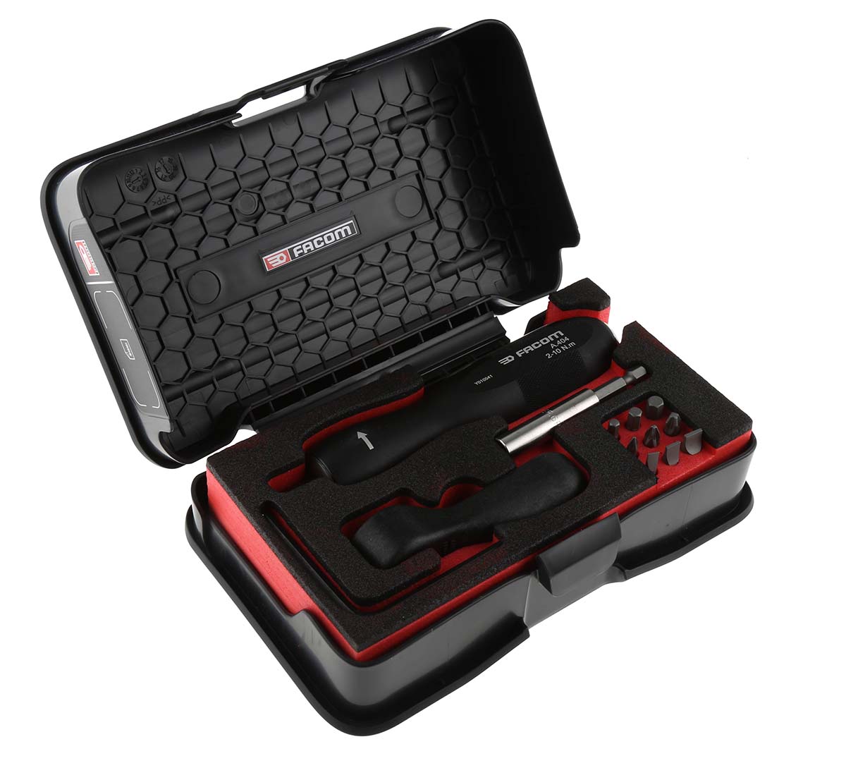 Facom Torque Screwdriver Set Torque Screwdriver, 2 to 10 Nm, 1/4 in Drive