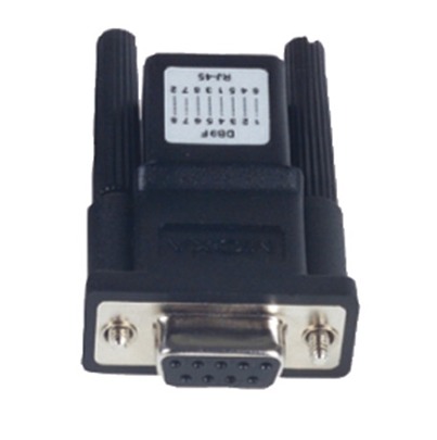 MOXA Female DB9 to Male RJ45 Cable, A-ADP Series