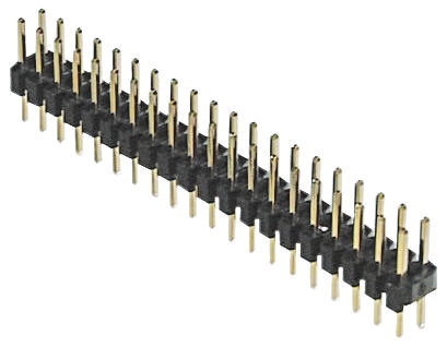 ASSMANN WSW A-SL200 Series Straight Through Hole Pin Header, 80 Contact(s), 2 mm Pitch, 2 Row, Unshrouded