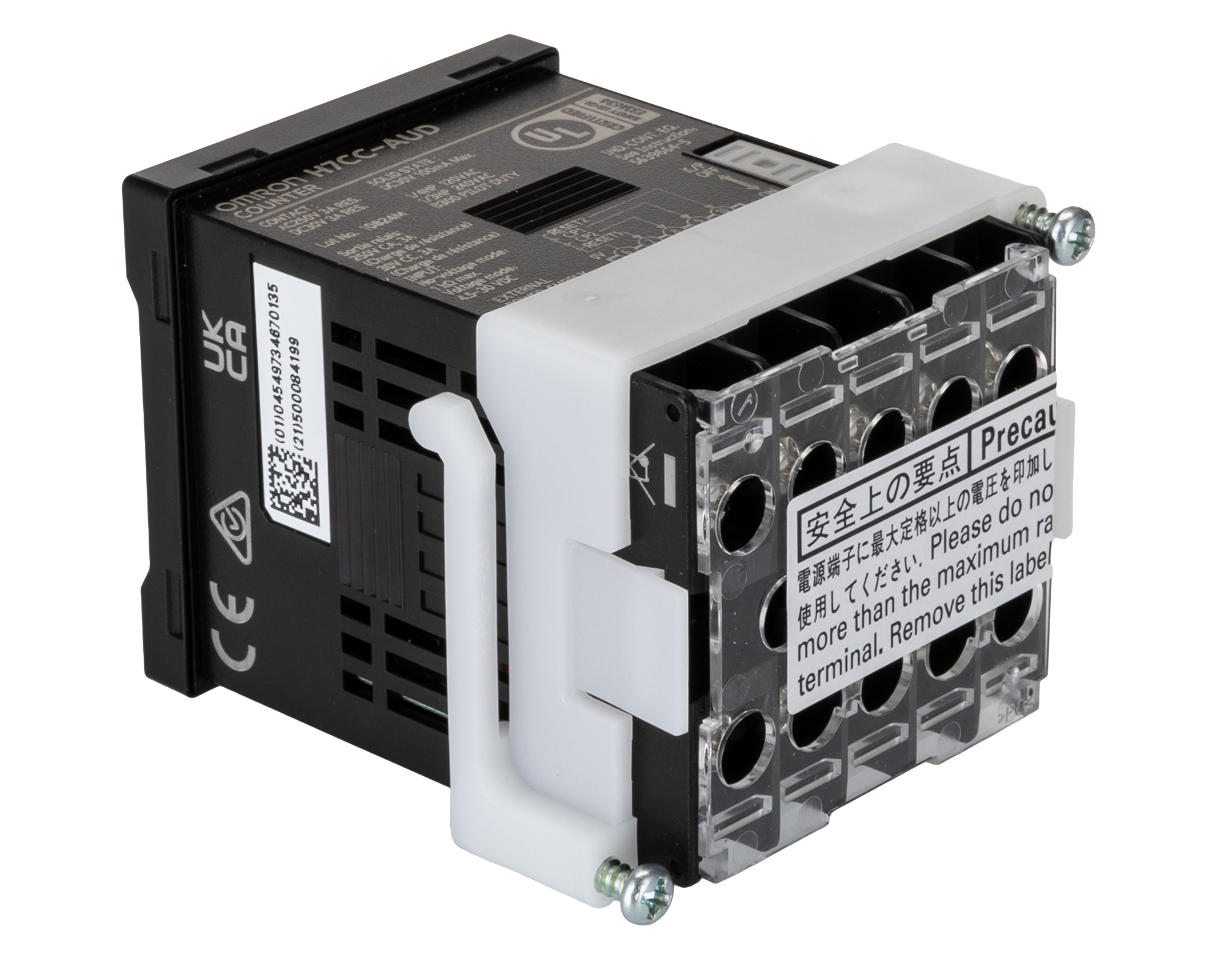 h7cc-aud Omron H7CC Counter, 6 Digit LCD, 50 → 60Hz, 24 V ac, 12 → 48 V dc