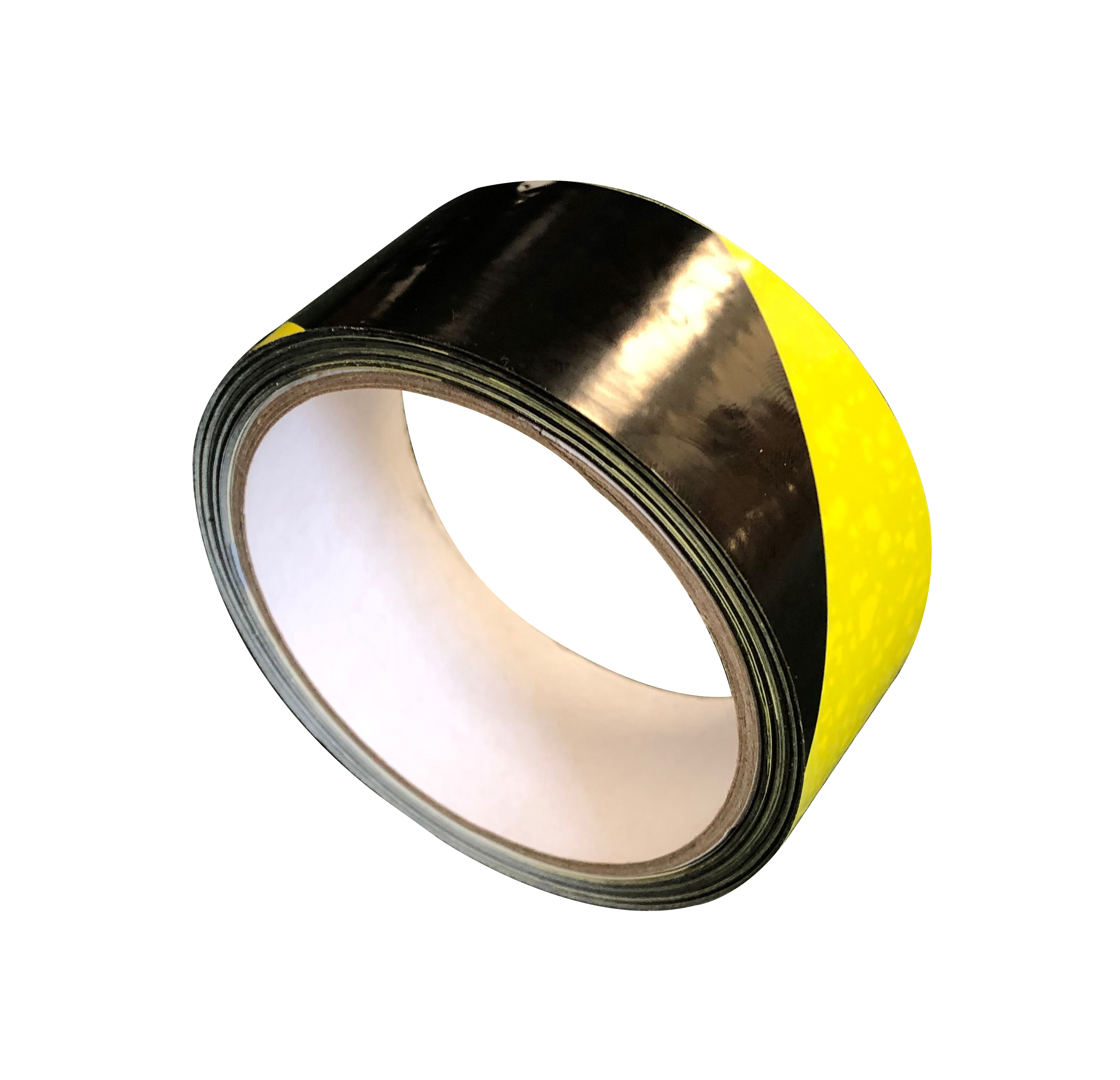 Ecospill Ltd Black, Yellow 33 m Hazard Tape, 380mm x