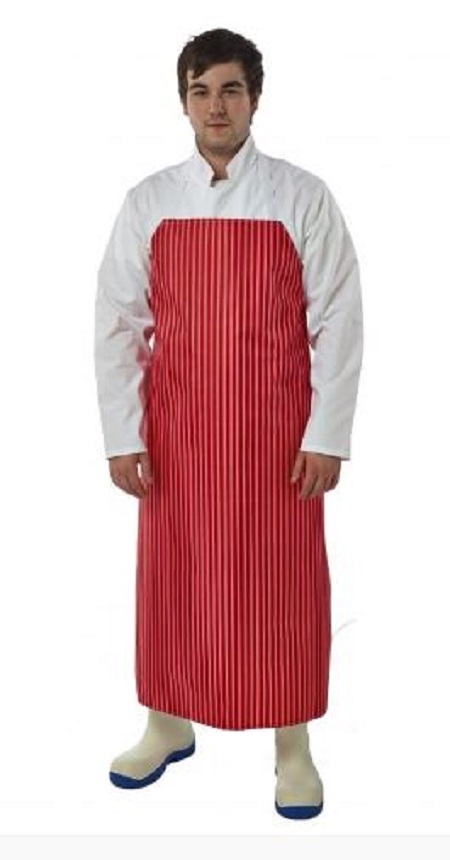 NEUTRAL Dyed Reusable Polyester Oxford, Nylon, Polyurethane Coated Apron, 48 in