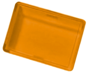 APEM Panel Mount Indicator Lens Rectangular Style, Amber, 24 mm Long