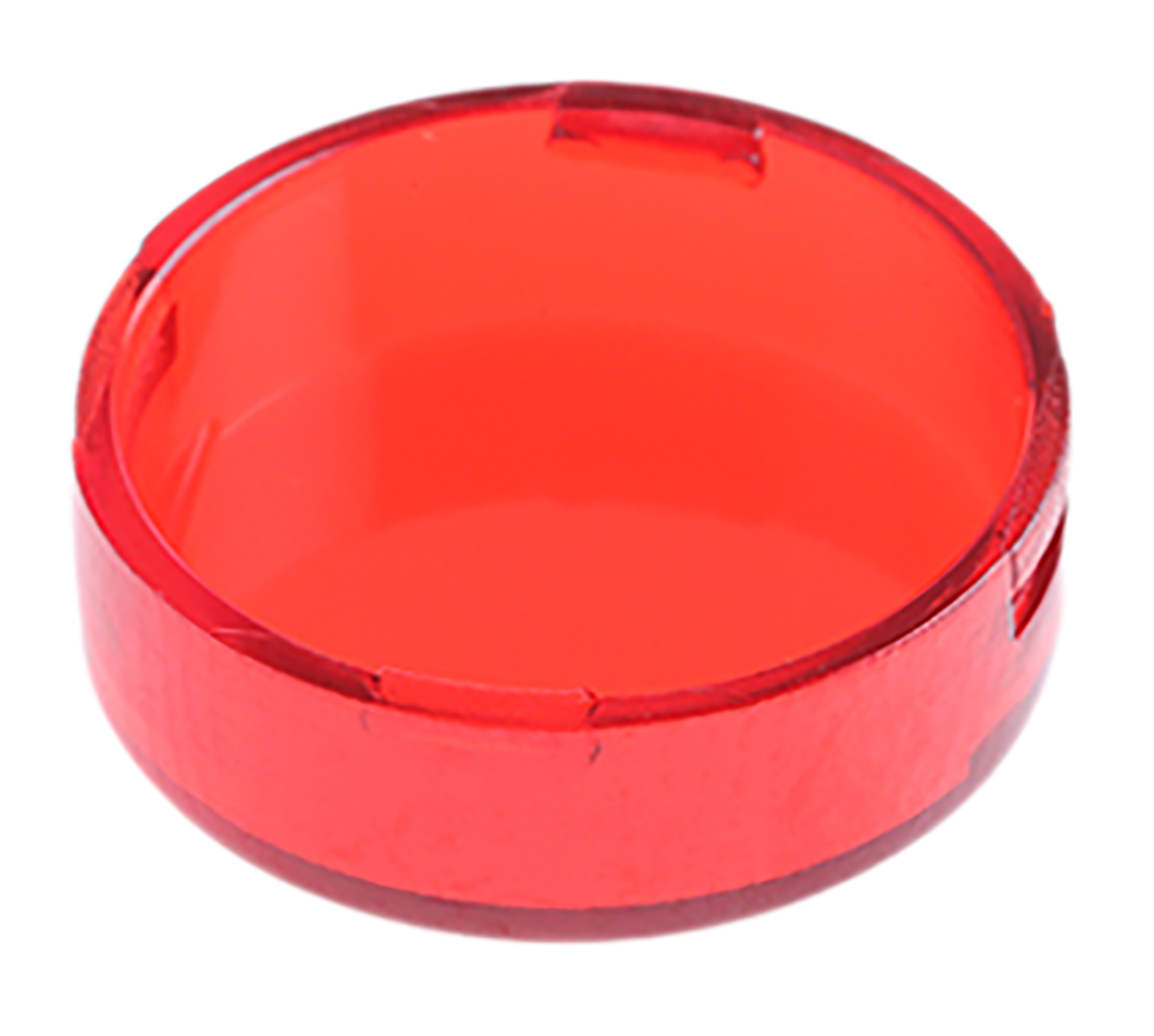 APEM Panel Mount Indicator Lens Round Style, Red, 15 mm diameter