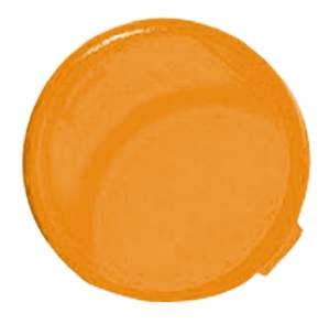 APEM Panel Mount Indicator Lens Round Style, Amber, 16 mm diameter
