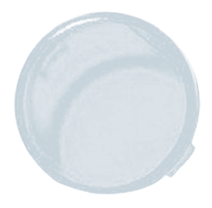 APEM Panel Mount Indicator Lens Round Style, Clear, 16 mm diameter