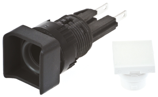 APEM Panel Mount Indicator, 250V ac, Solder Tab Termination Panel Mount, IP65