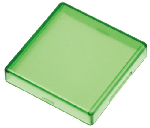 APEM Panel Mount Indicator Lens Square Style, Green, 29 mm Long
