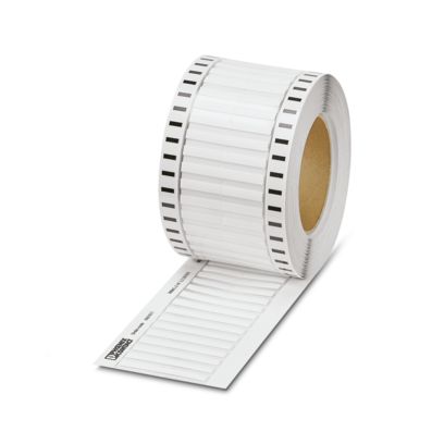 Phoenix Contact WMS-2 HF Slide On Cable Marker, White, Pre-printed "Unlabeled", 1.5 → 3.2mm Cable, for Control