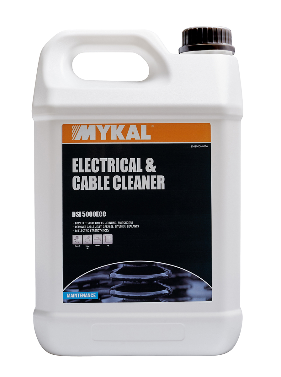 67112 Mykal Industries , 5 L Bottle Precision Cleaner & Degreaser for Cables
