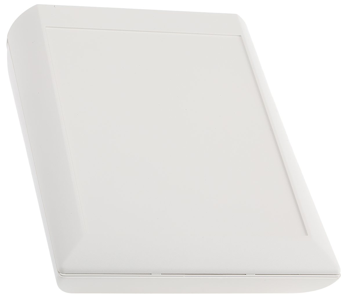 OKW Comptec Series White ABS Desktop Enclosure Sloped Front, 200 mm 71.5 mm, 150 mm