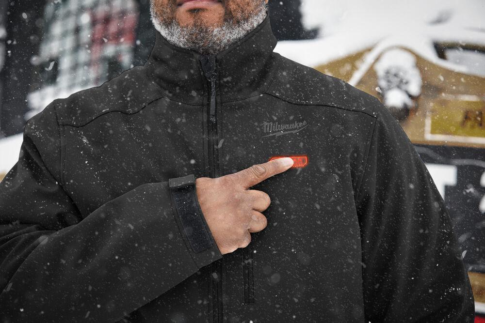 4933478971 Milwaukee M12 Black Heated Jacket, XXL