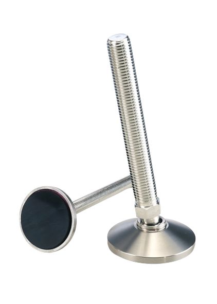 Nu-Tech Engineering M20 75 mm Dia. Adjustable Foot, Stainless Steel, 1750 kg Static Load Capacity 10 ° Tilt Angle