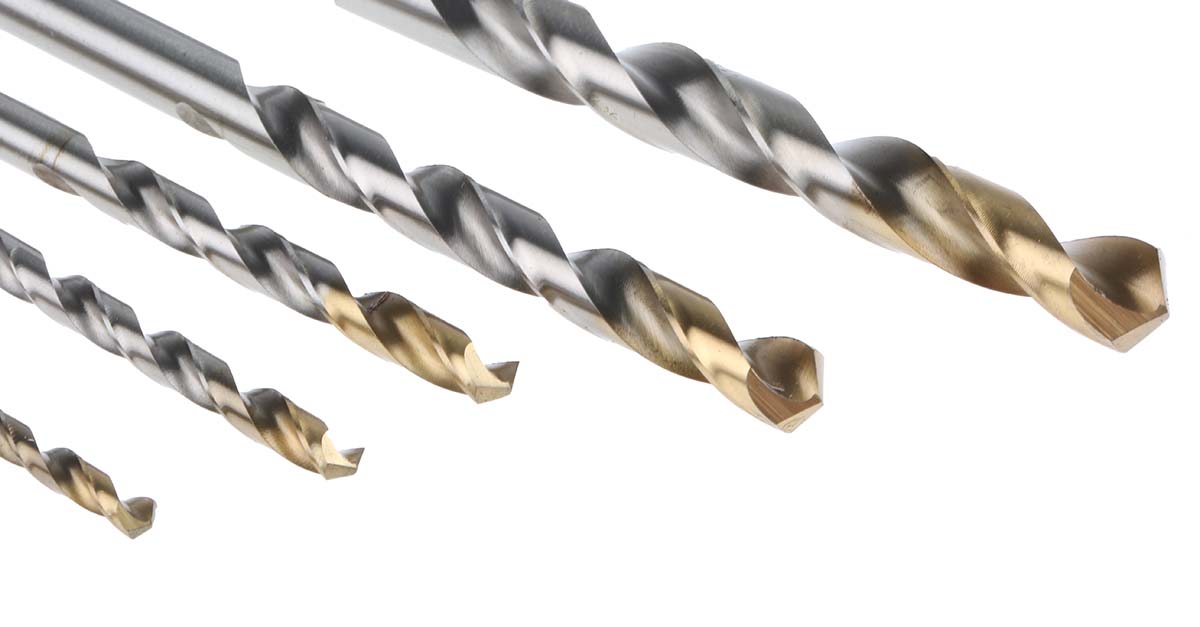 a08910 Dormer 5-Piece Twist Set for Multi-Material, 10 mm Max, 4 mm Min, High Speed Steel Bits