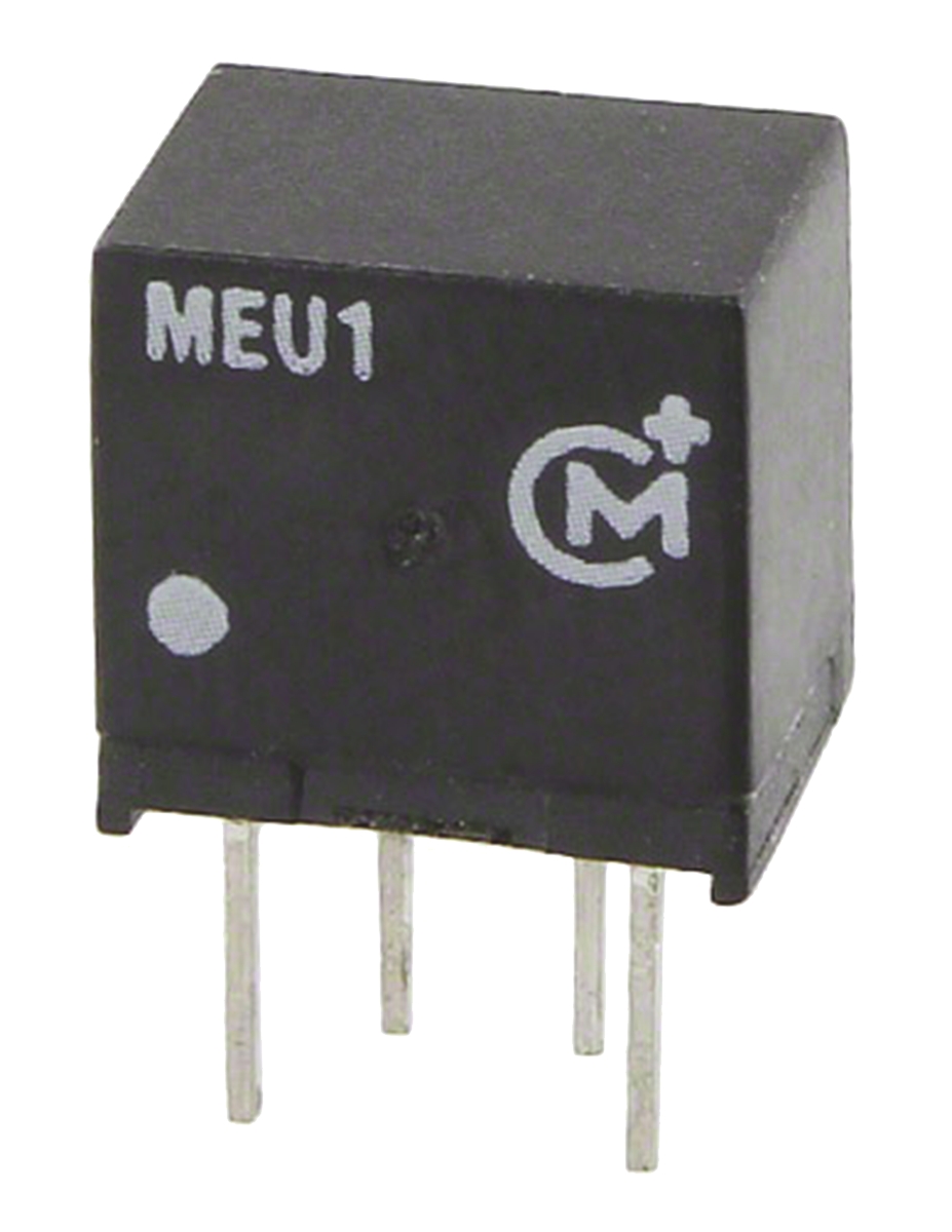 Murata Power Solutions MEU1 DC-DC Converter, 15V dc/ 67mA Output, 4.5 → 5.5 V dc Input, 1W, Through Hole, +85°C