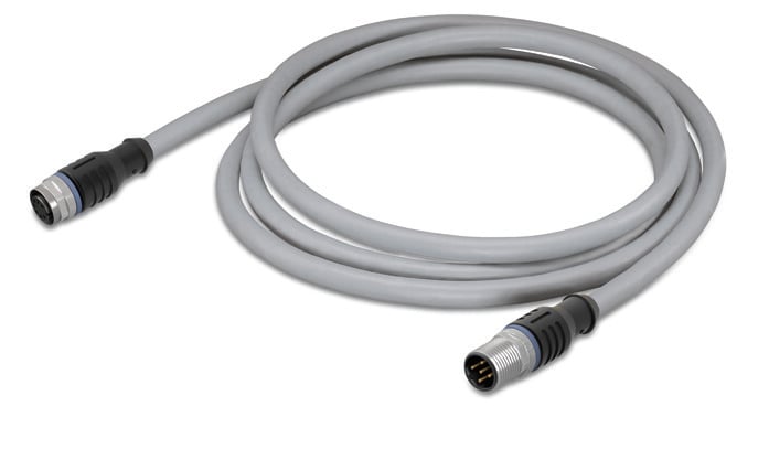 WAGO Power 4 x 0.75 mm² 4 Core Power Cable, Grey, 5m