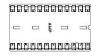 TE Connectivity 24 Way IC Socket