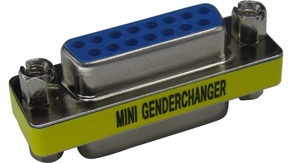 RND D Sub Adapter Female 15 Way D-Sub to Female 15 Way D-Sub