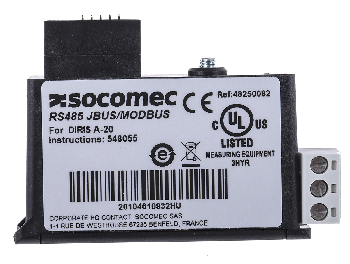 Socomec PLC Expansion Module For Use With DIRIS A20