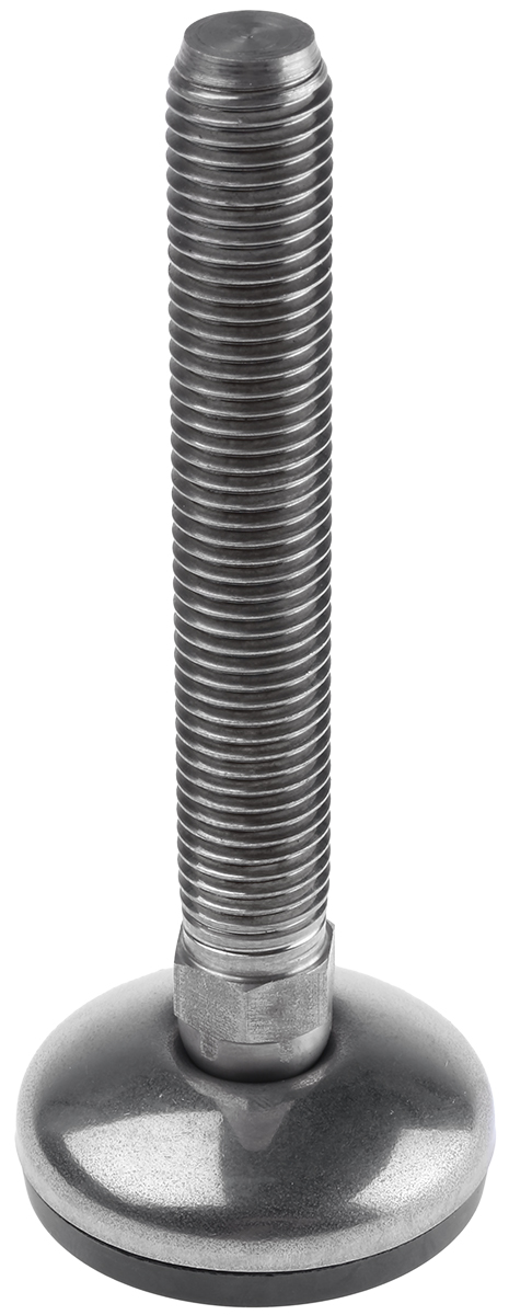 Nu-Tech Engineering M16 50 mm Dia. Adjustable Foot, Stainless Steel, 350 kg Static Load Capacity 3.5 ° Tilt Angle