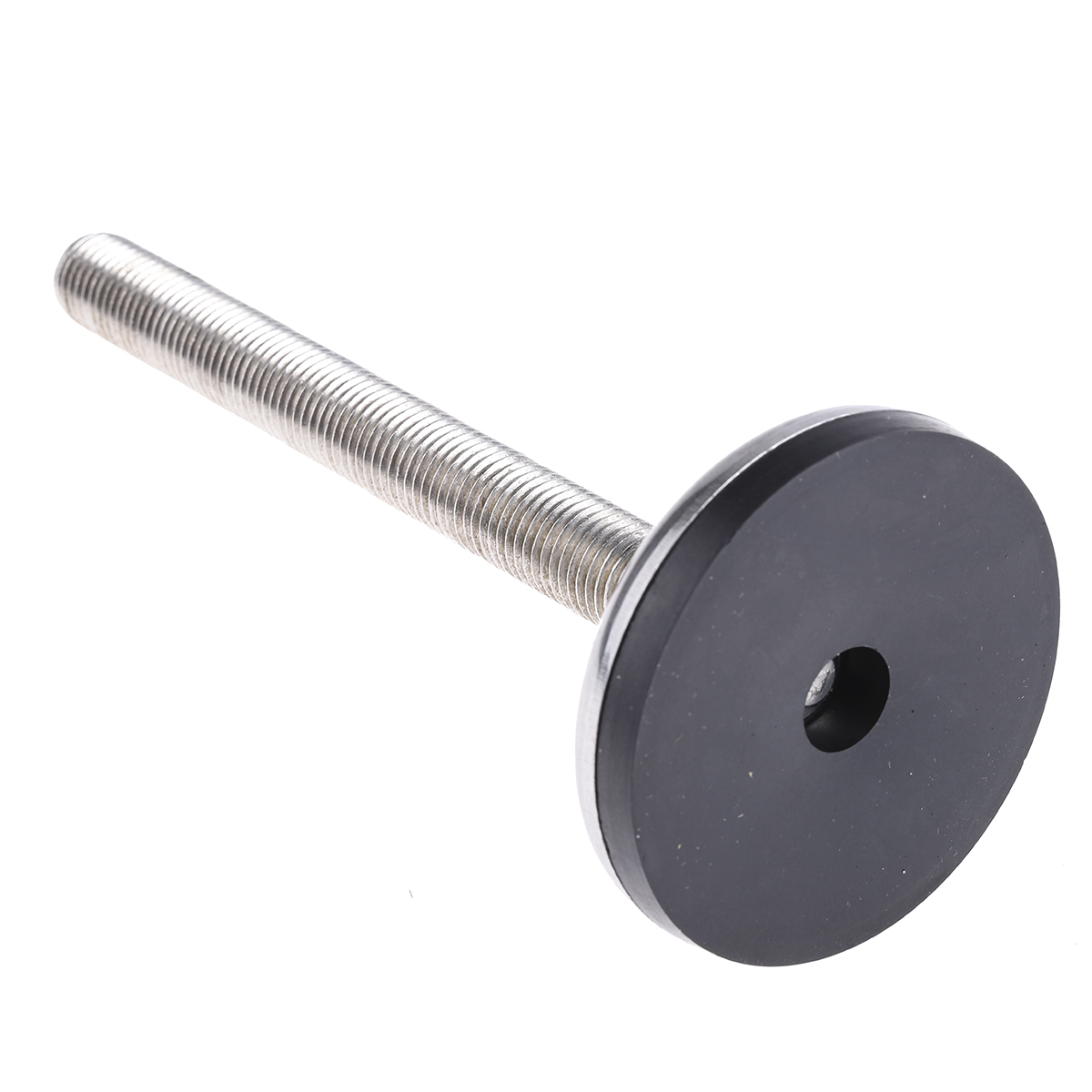 a105018 Nu-Tech Engineering M16 75 mm Dia. Adjustable Foot, Stainless Steel, 750 kg Static Load Capacity 3.5 ° Tilt Angle