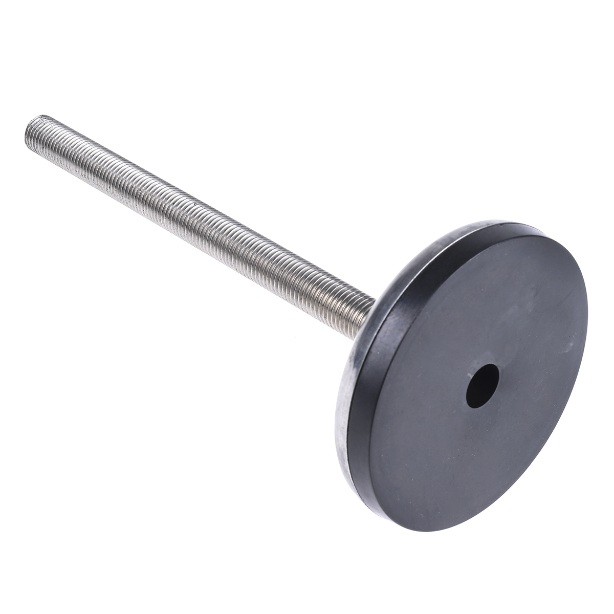 a105025 Nu-Tech Engineering M16 100 mm Dia. Adjustable Foot, Stainless Steel, 1000 kg Static Load Capacity 3.5 ° Tilt Angle