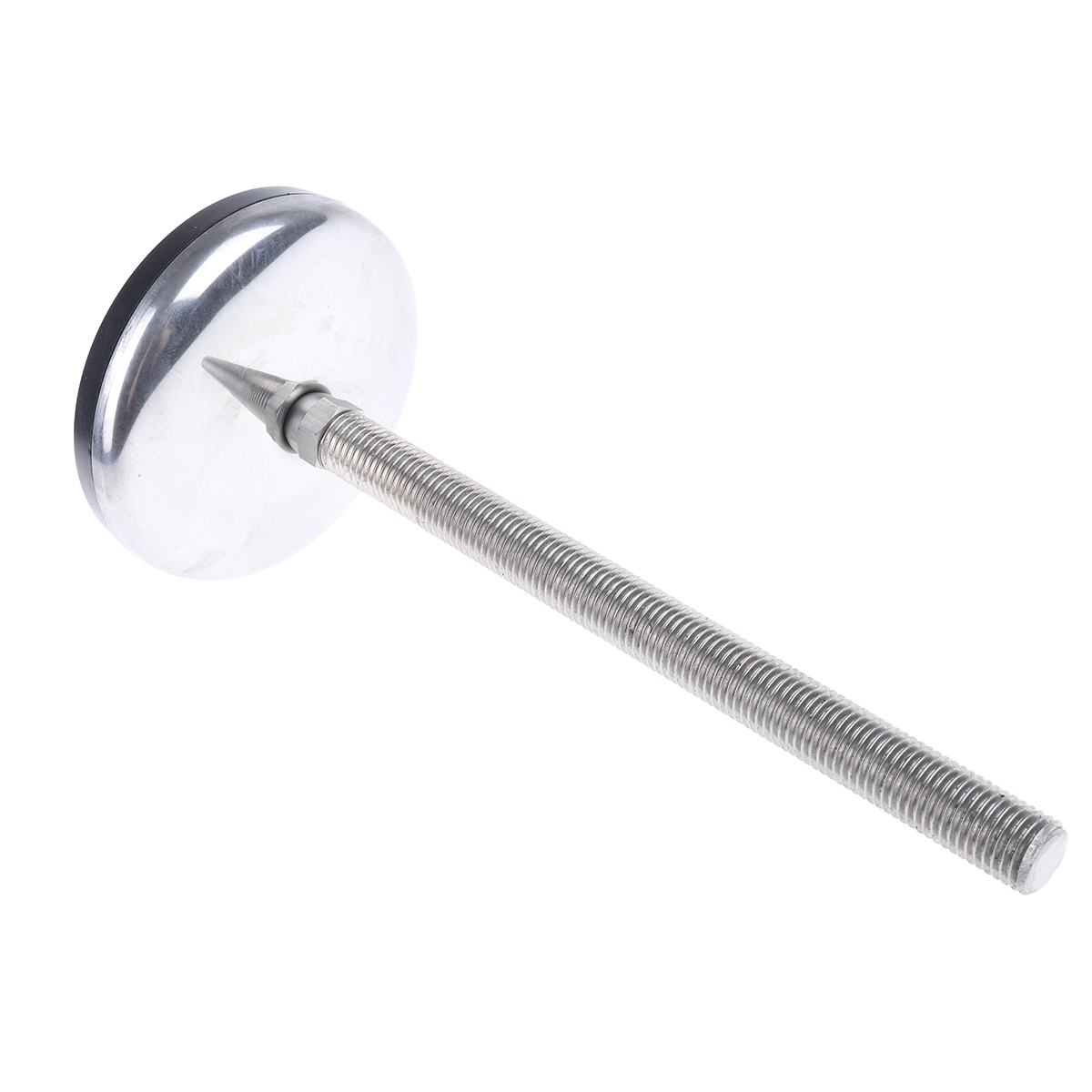 a105025 Nu-Tech Engineering M16 100 mm Dia. Adjustable Foot, Stainless Steel, 1000 kg Static Load Capacity 3.5 ° Tilt Angle