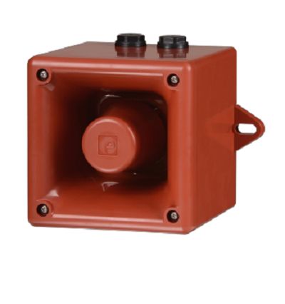 e2s A105N Series Electronic Sounder, IP66, DC 60V, 64-Tone 3 dB @ 1m
