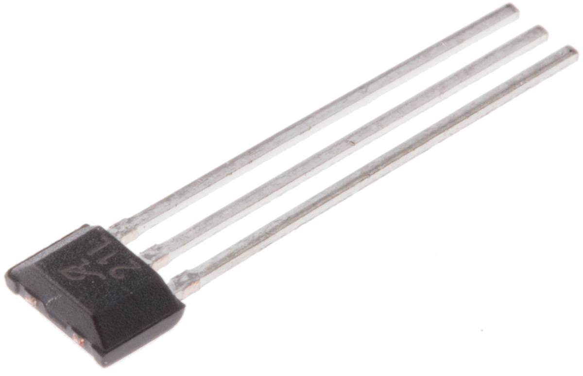Allegro Microsystems Through Hole Hall Effect Sensor 3 V 24V, SIP, 3-Pin