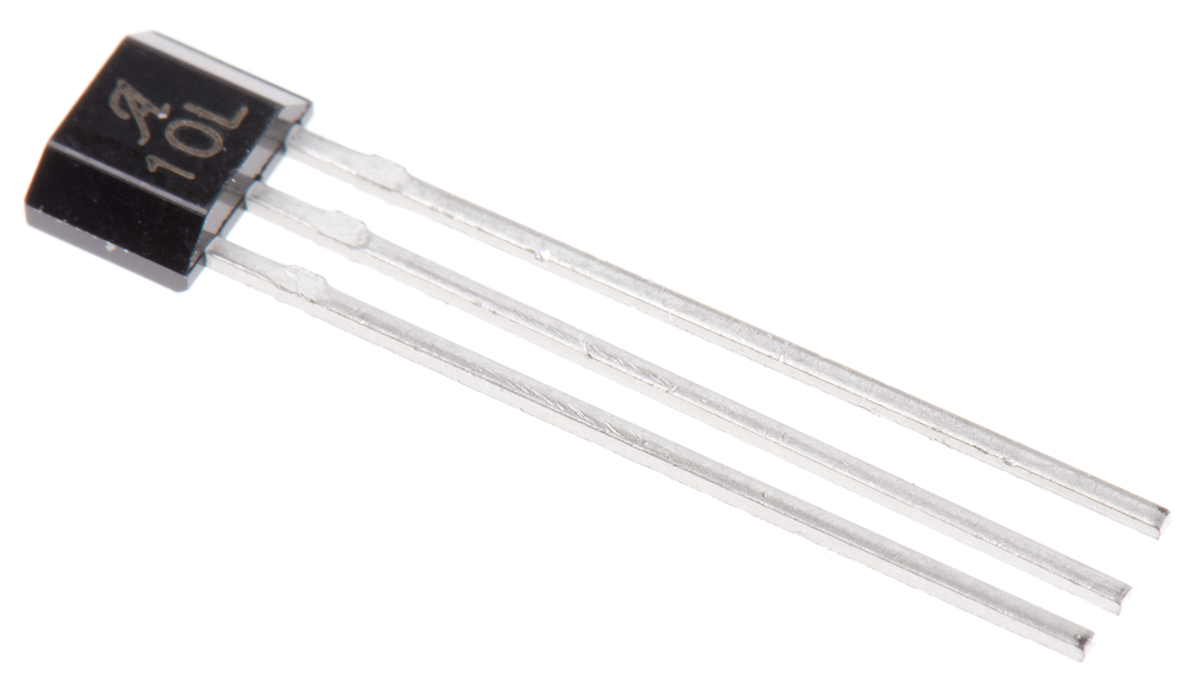 Allegro Microsystems 1 Axis Through Hole Hall Effect Sensor 3.8 V 24V, Ultra Mini SIP, 3-Pin