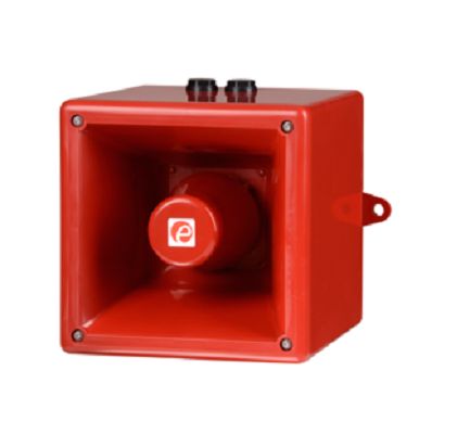 e2s A121 Series Electronic Sounder, IP66, DC 54V, 45-Tone 3 dB @ 1m