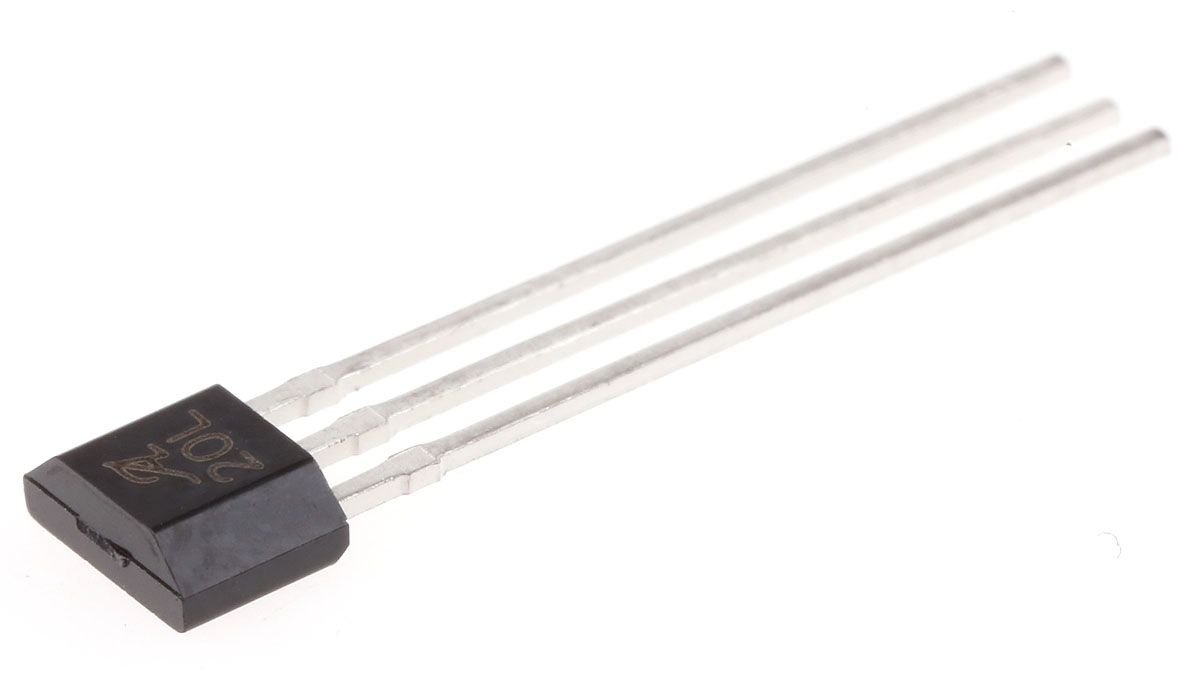 Allegro Microsystems Through Hole Hall Effect Sensor 3 V 24V, SIP, 3-Pin