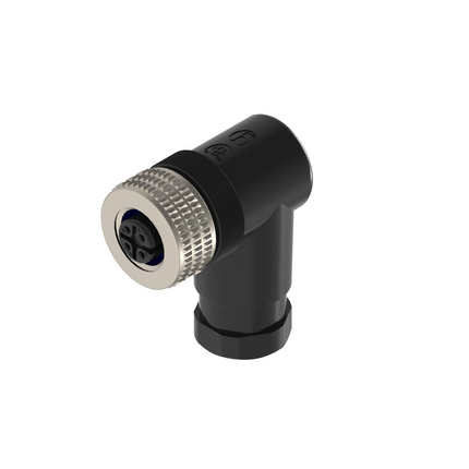 Hirschmann Circular Connector, 5 Contacts, Screw, M12 Connector, Female, IP65, IP67, ELWIKA Series