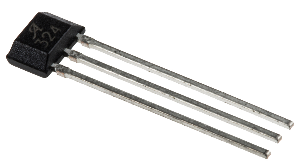 Allegro Microsystems 1 Axis Through Hole Hall Effect Sensor 4.5 V 5.5V, Analogue, SIP, 3-Pin
