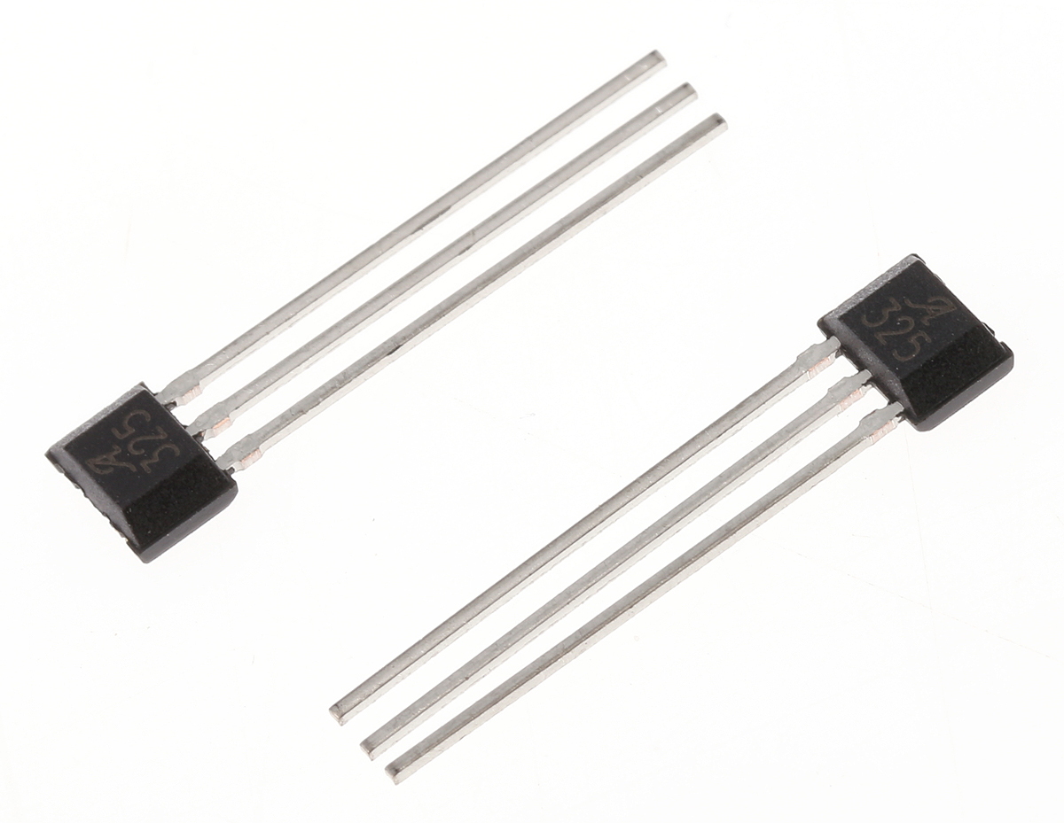 Allegro Microsystems 1 Axis Through Hole Hall Effect Sensor 4.5 V 5.5V, SIP, 3-Pin