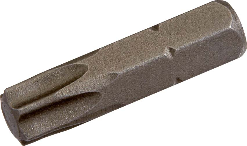 SAM Torx Screwdriver Bit, 1/4 in Tip, 1/4 in Drive, Torx Drive, 25 mm Overall