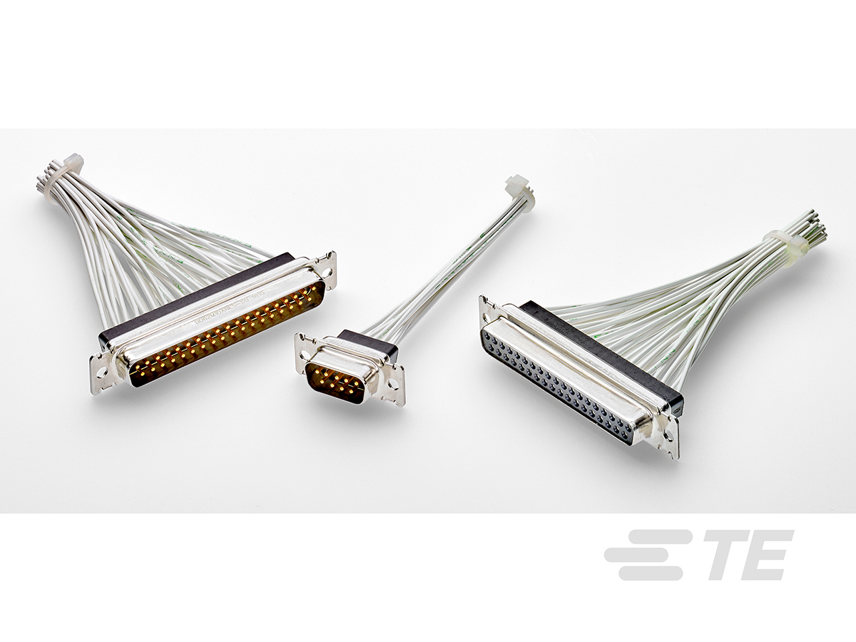 TE Connectivity 90 78 Way Cable Mount D-sub Connector Socket, 0.09mm Pitch
