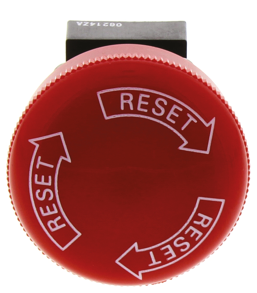 a165e-s-01 Omron A165E Series Twist Release Emergency Stop Push Button, Panel Mount, 16 mm Cutout, 1 NC, IP65