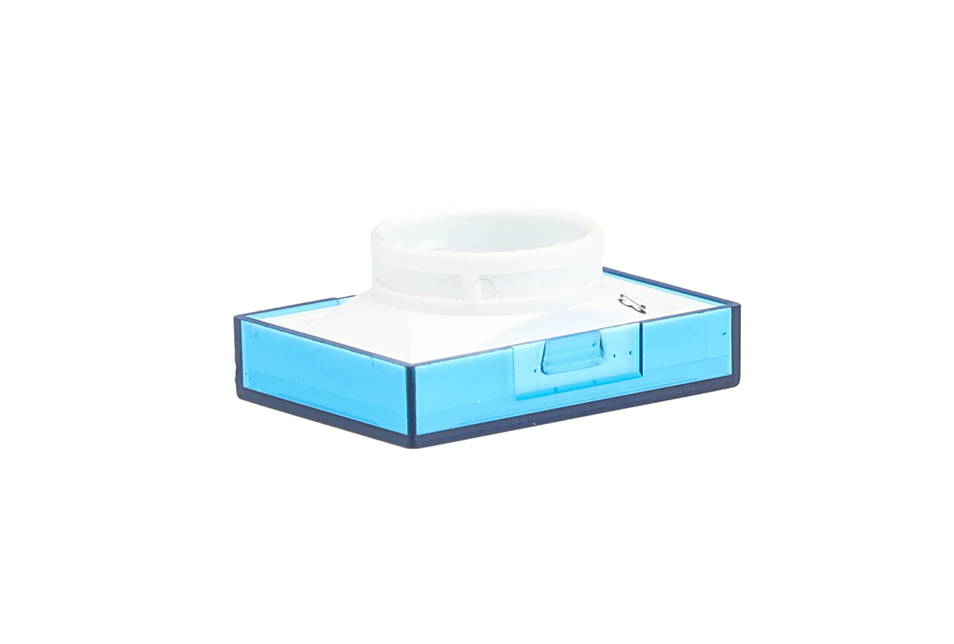 a165l-ja Omron Blue Rectangular Push Button Lens for Use with A16 Series LED/Incandescent Lamp Push Button Switch