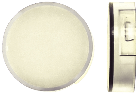 Omron White Round Push Button Lens for Use with A16 Series LED/Incandescent Lamp Push Button Switch