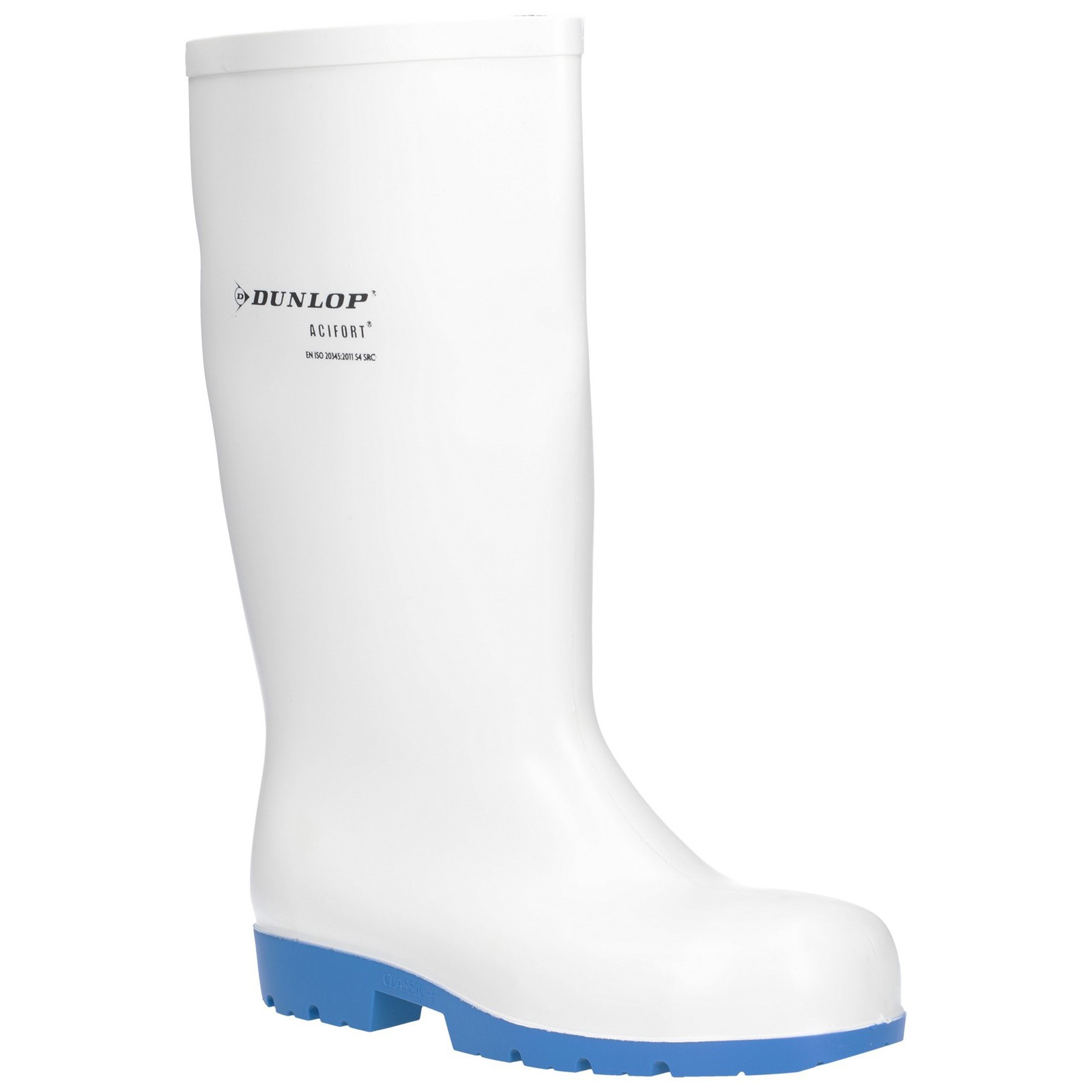Dunlop Acifort White Stainless Steel Toe Capped Unisex Safety Boots 4, EU 37 EN ISO20345