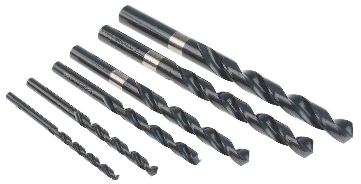 Dormer 91-Piece Twist Set for Multi-Material, 10 mm Max, 1 mm Min, High Speed Steel Bits