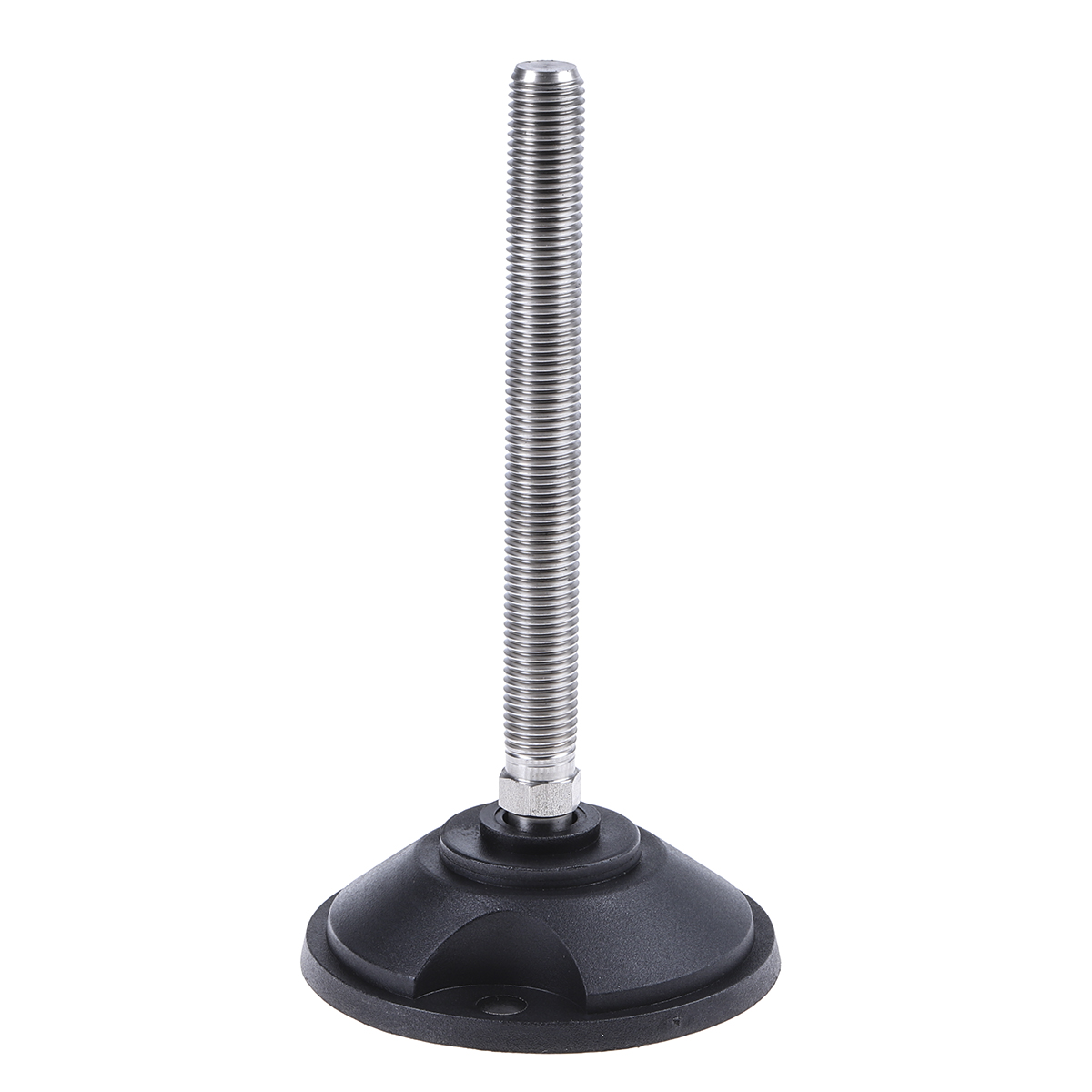 Nu-Tech Engineering M16 100 mm Dia. Adjustable Foot, Stainless Steel, 2000 kg Static Load Capacity 10 ° Tilt Angle