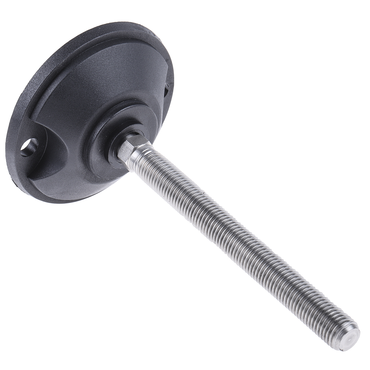 a195002 Nu-Tech Engineering M16 100 mm Dia. Adjustable Foot, Stainless Steel, 2000 kg Static Load Capacity 10 ° Tilt Angle