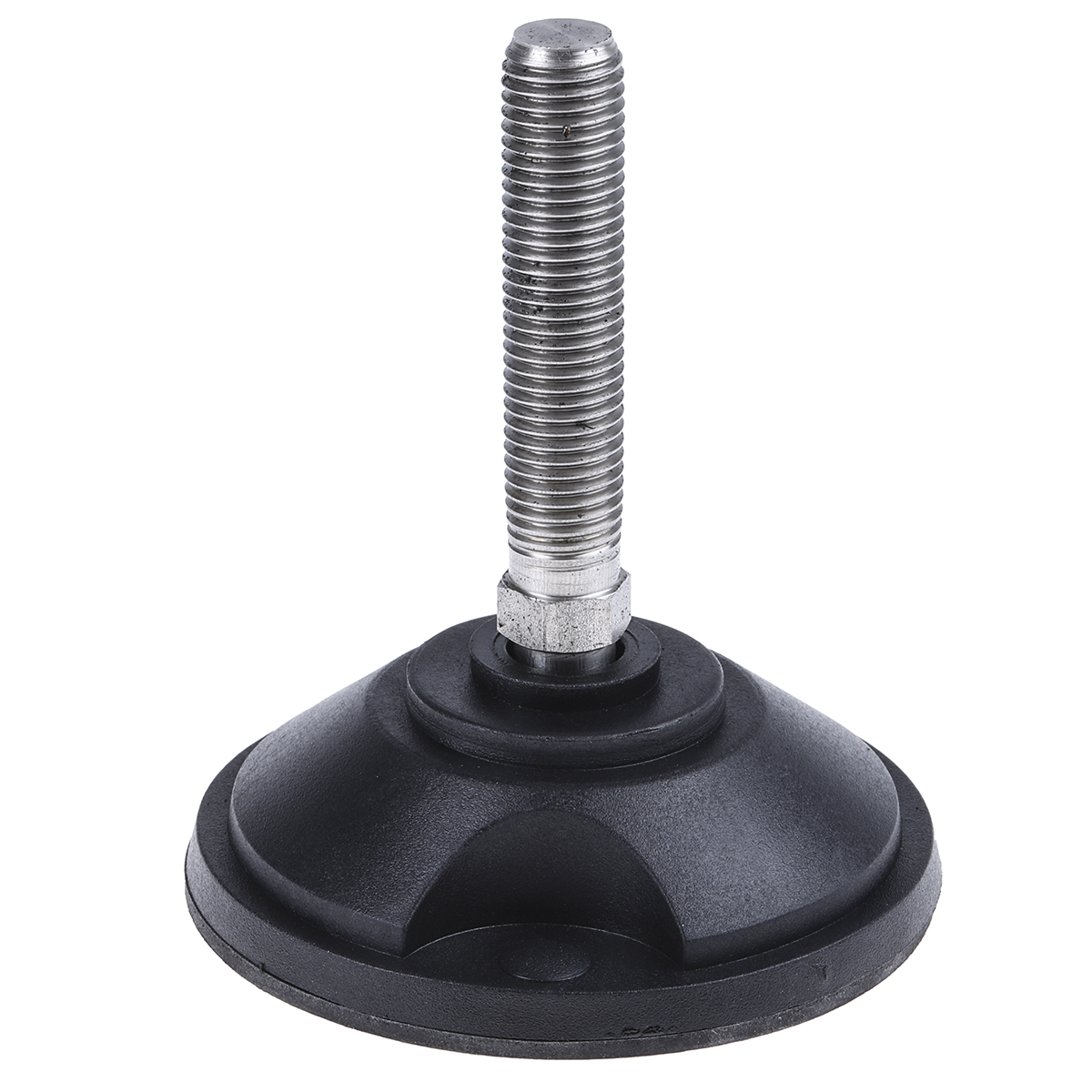 Nu-Tech Engineering M16 100 mm Dia. Adjustable Foot, Stainless Steel, 2000 kg Static Load Capacity 10 ° Tilt Angle
