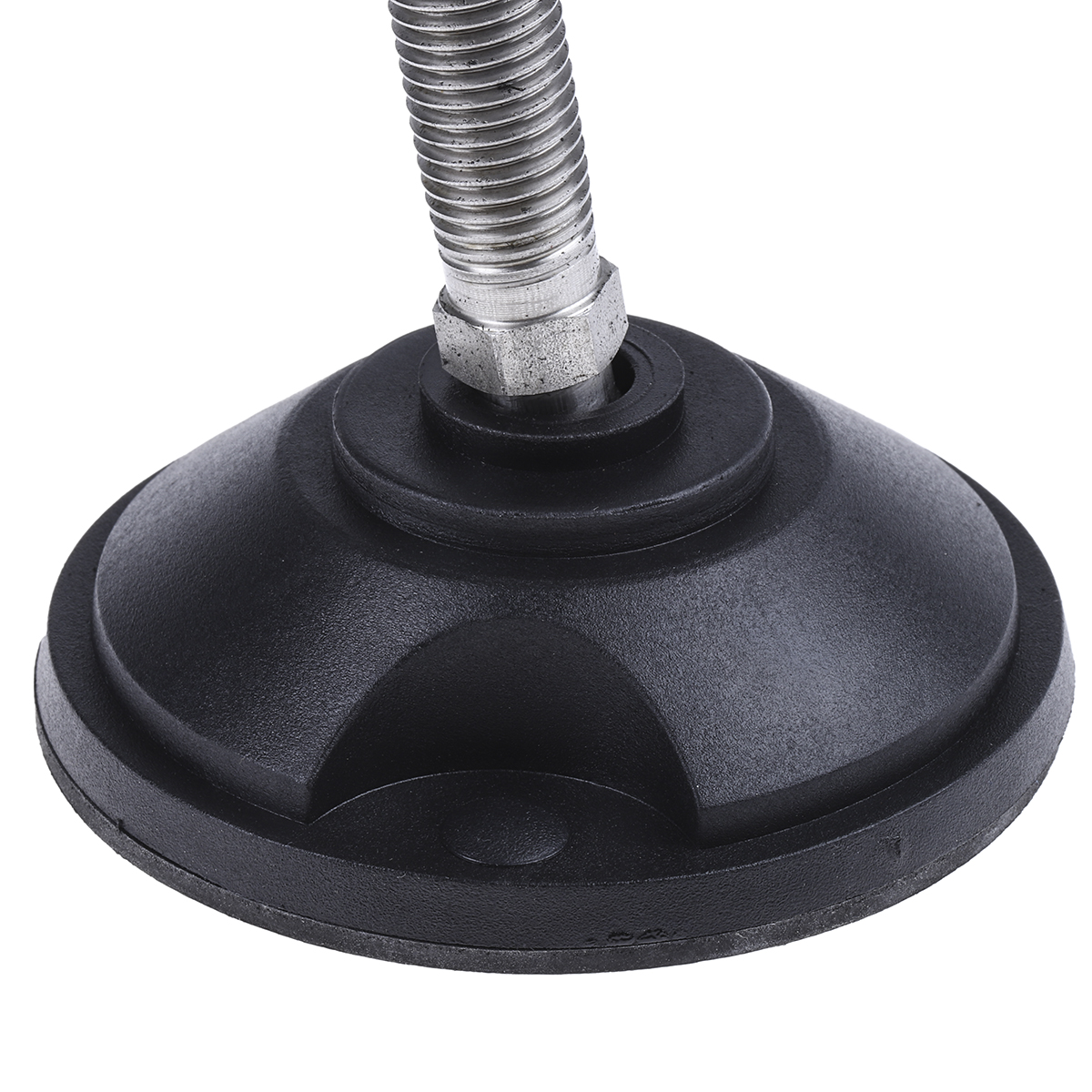 a195005 Nu-Tech Engineering M16 100 mm Dia. Adjustable Foot, Stainless Steel, 2000 kg Static Load Capacity 10 ° Tilt Angle