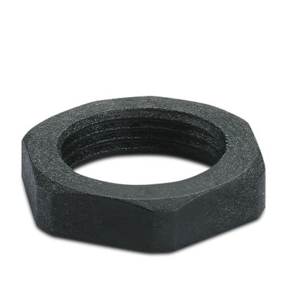 Phoenix Contact Black Counter Nut for use with Connector