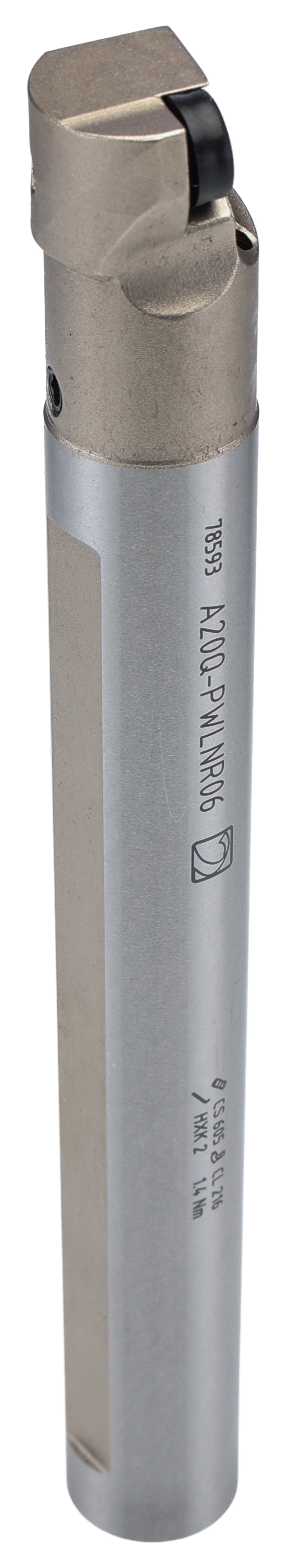 Pramet for Use with WNMG 0604, 9 mm Height, 95 ° Approach, 180 mm Length
