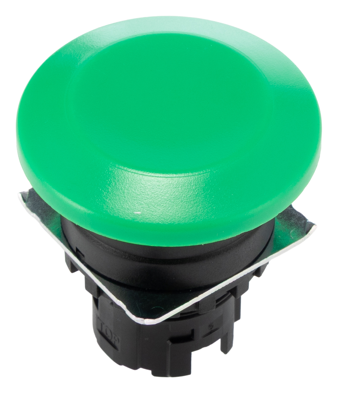 Omron A22N Series Green Momentary Push Button Head, 22 mm Cutout, IP66, IP67, IP69K